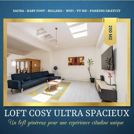 Loft Cosy - Hypercentre - Sauna - 200M2 - Wifi Graulhet المظهر الخارجي الصورة